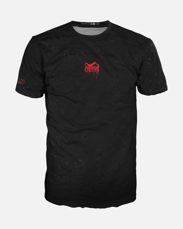 Koszulka treningowa Phantom Athletics EVO+ Bloodshade – Czarna/Czerwona