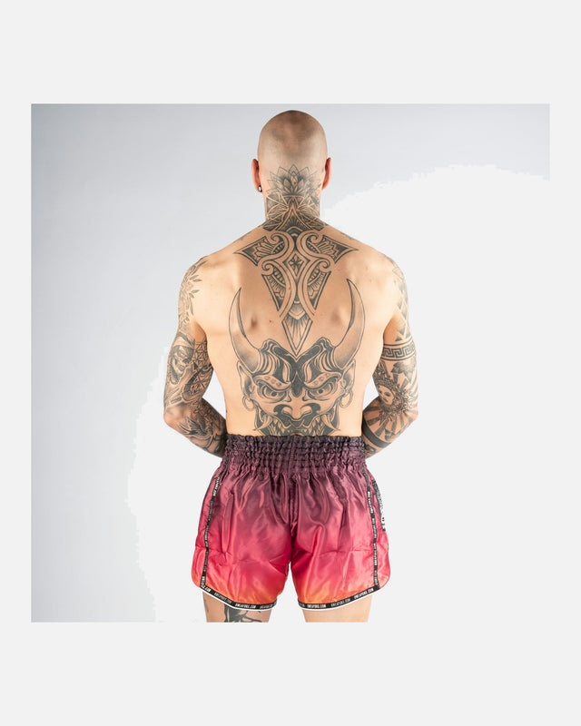 Pantaloni scurți Muay Thai 8 WEAPONS Vivo Sunsphere – Multicolor