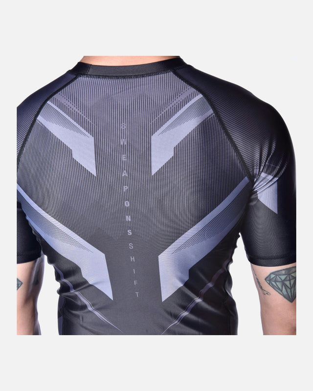 Rashguard 8 WEAPONS Shift – Negru Mat