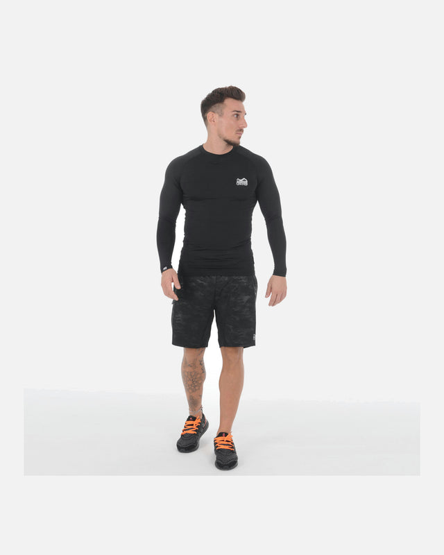 Phantom Athletics Rashguard Tactic Lange Ärmel – Schwarz