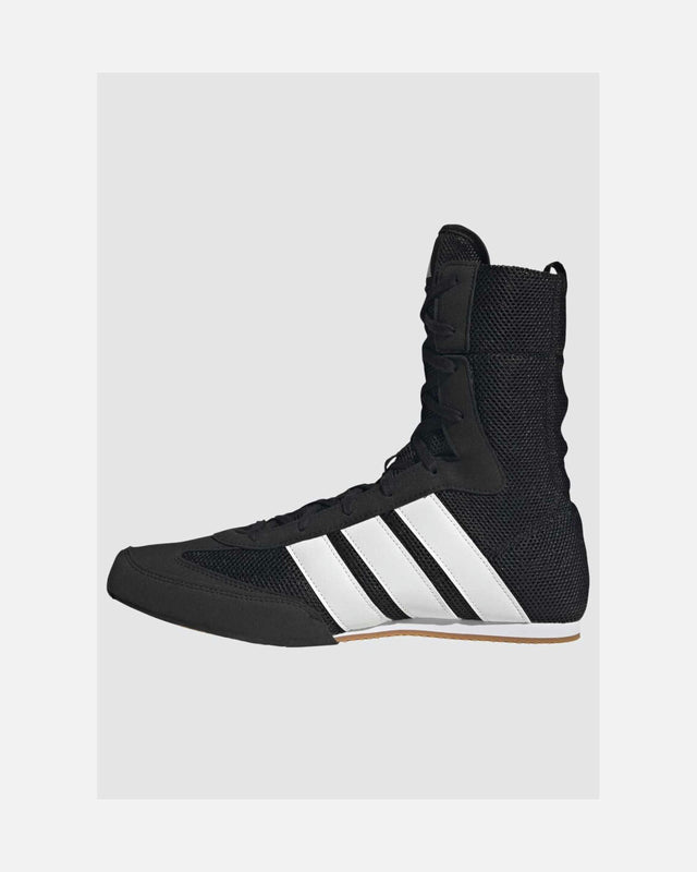 Ghete de box Adidas Box Hog Classic – Negru/Alb