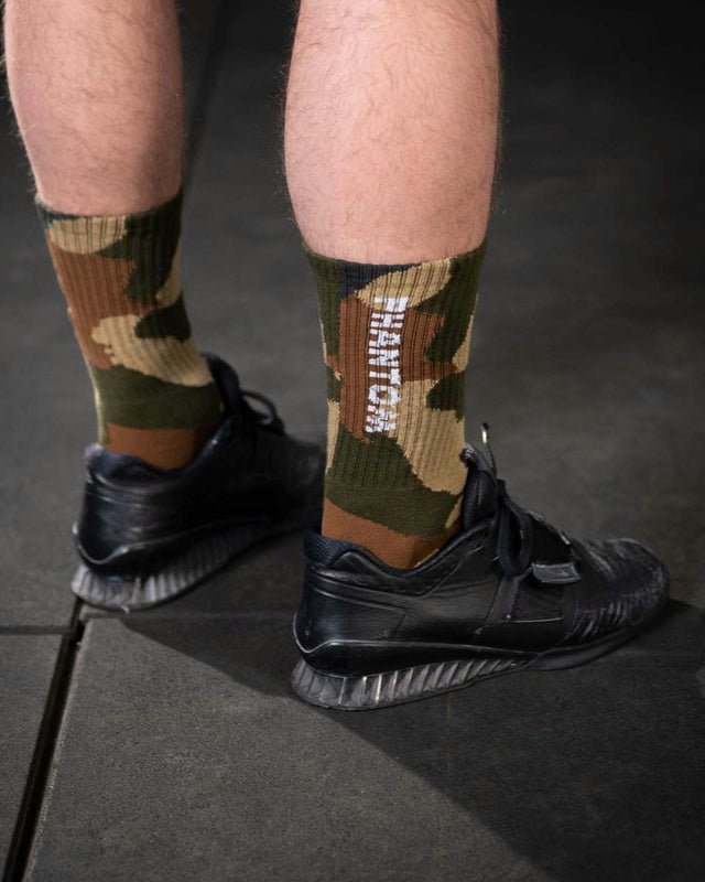 Phantom Athletics Sokken Performance - Woodland Camo