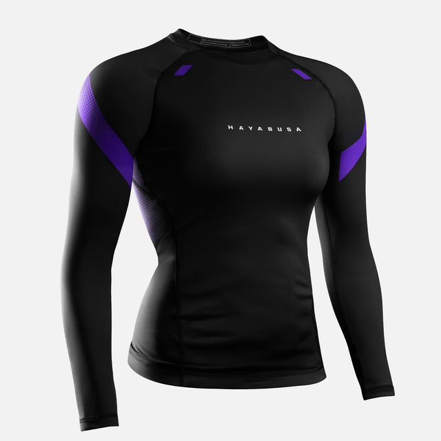 Rashguard Hayabusa Pro Ranked Manches Longues Femme – Violet