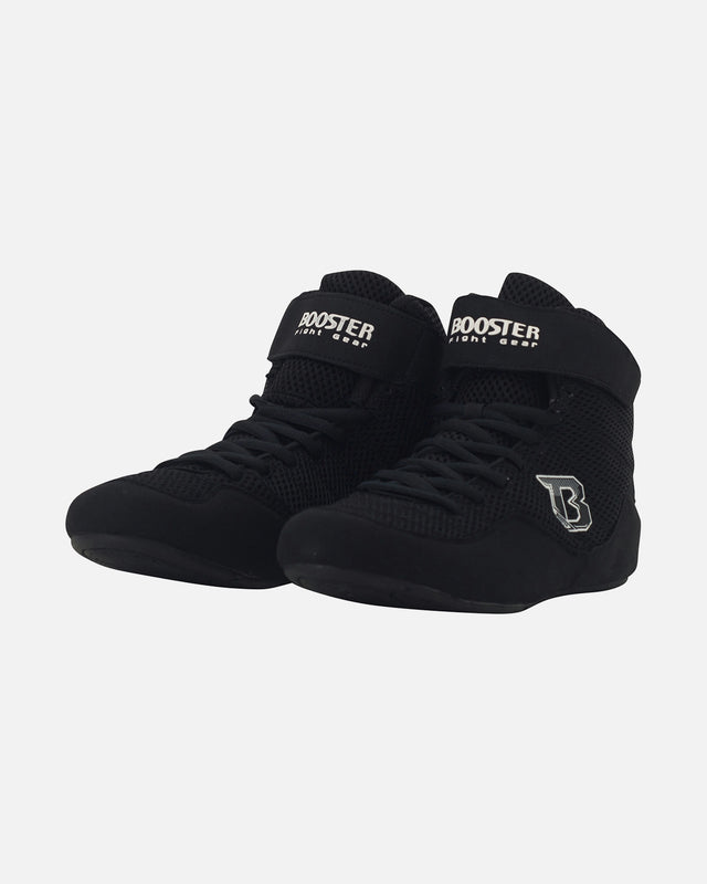 Chaussures de boxe Booster BCS – Noir