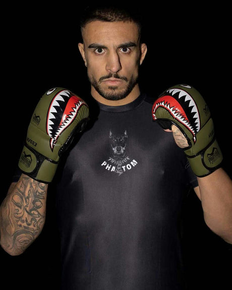 Guanti MMA Phantom Athletics Fight Squad – Verde militare