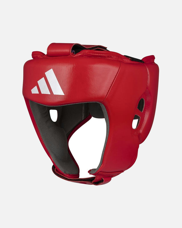 Casco de boxeo Adidas World Boxing – Rojo