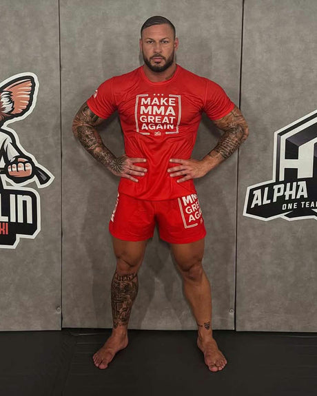Phantom Athletics Trainingsshirt EVO Make MMA Great Again – Czerwone