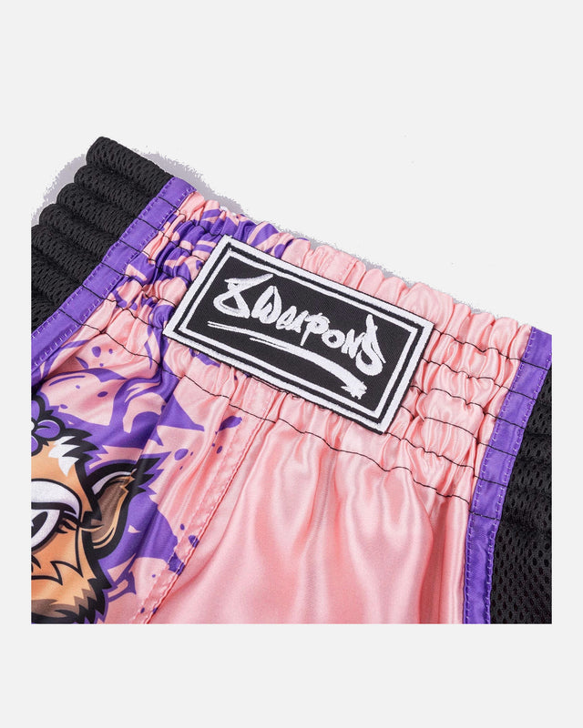 8 WEAPONS Muay-Thai-Shorts Jenny – Roze