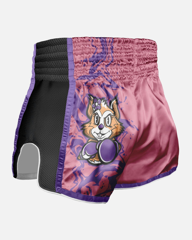8 WEAPONS Muay-Thai-Shorts Jenny – Roze