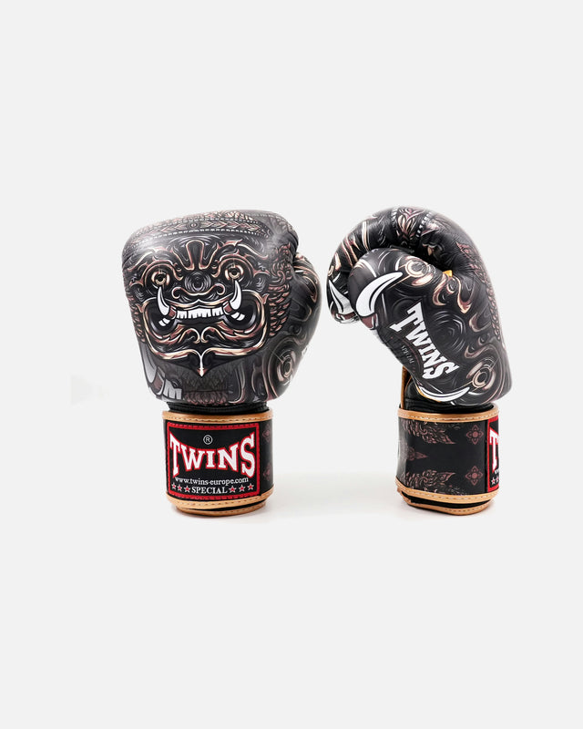 Twins Boxhandschuhe FBGVL4 Yaktai – Schwarz