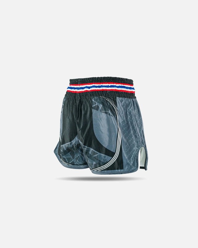 King Pro Boxing Pantaloncini Muay Thai Flag – Nero