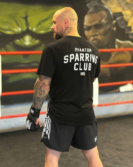 Phantom Athletics T-Shirt Sparring Club Oversize Heavy – Schwarz