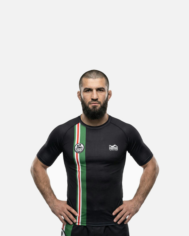 Phantom Athletics Rashguard Team Chechnya – Svart/Grön