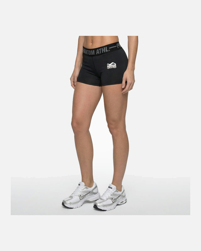 Pantaloni scurți de compresie Phantom Athletics Eclipse – Negru