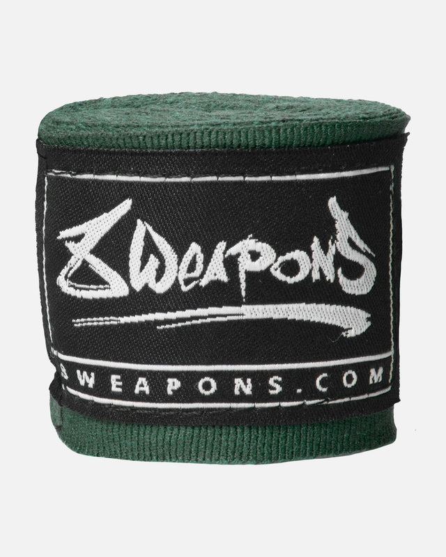 Ligaduras de boxe 8 WEAPONS – Verde-escuro