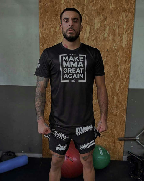 Phantom Athletics Trainingsshirt EVO Make MMA Great Again – Sort