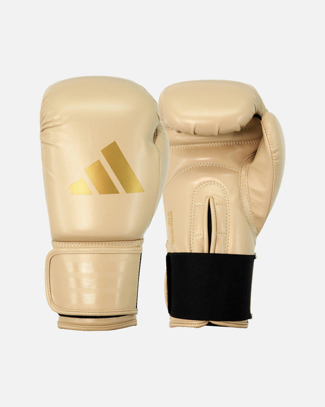 Guantoni da boxe Adidas Speed 50 – Sabbia/Oro