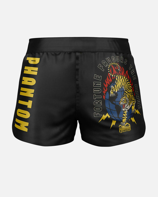 Pantaloncini MMA Phantom Athletics FUSION-R Tiger Domination – Arancione/Nero