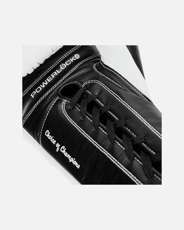Guantes de boxeo Everlast Powerlock Pro OG – Blanco/Negro