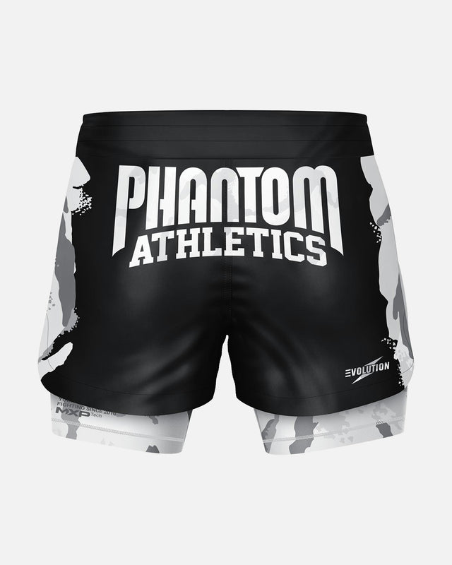 Spodenki MMA Phantom Athletics Fusion 2in1 Warfare – Urban Camo