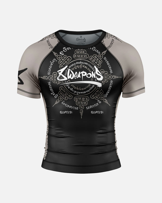 Rashguard 8 WEAPONS 8 Ways Yant 2.0 – Noir/Sable