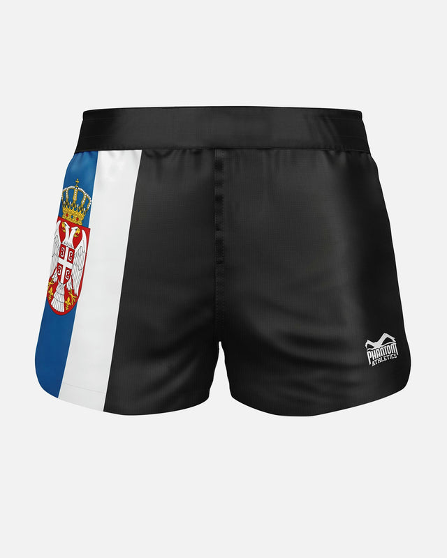 Spodenki MMA Phantom Athletics Fusion-R Team Serbia – Czarne