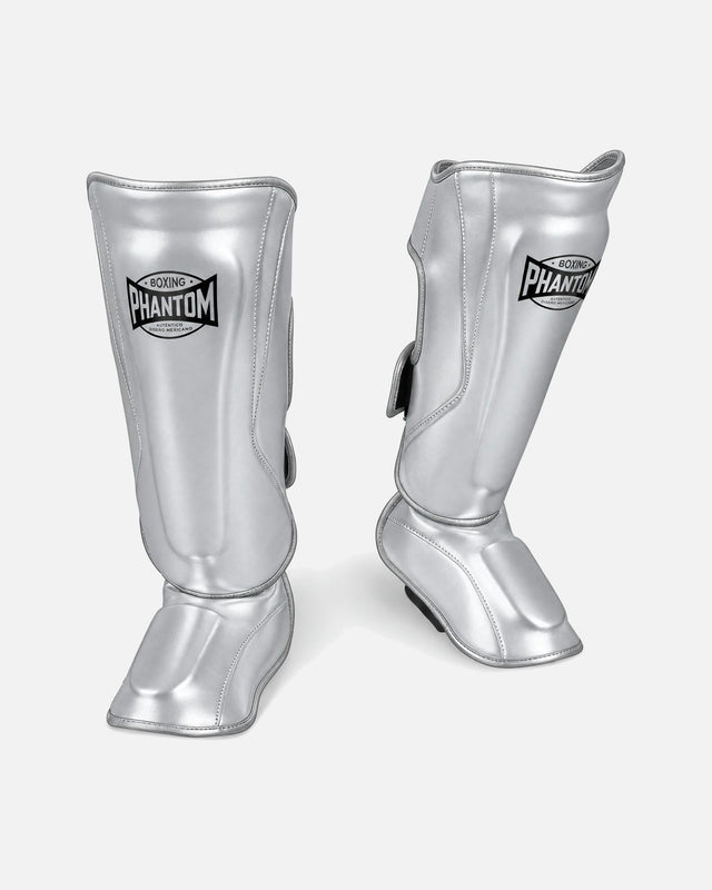 Phantom Athletics Schienbeinschoner Mexico – Silber/Schwarz