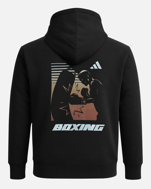 Adidas Hoodie Boxing Graphic Line – Schwarz