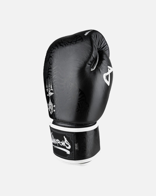Guantoni da boxe 8 WEAPONS Sak Yant Big Tiger – Nero