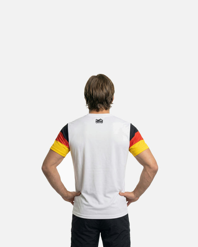 Koszulka Phantom Athletics EVO+ Team Germany – Biała/Czarna/Czerwona/Złota