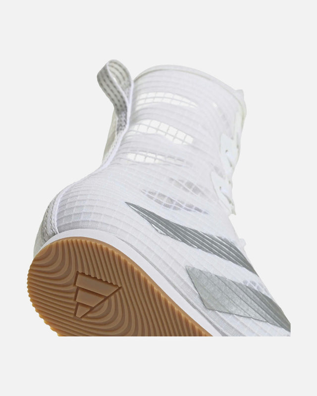 Adidas Boksesko Box Hog 4 – Hvid/Sølv