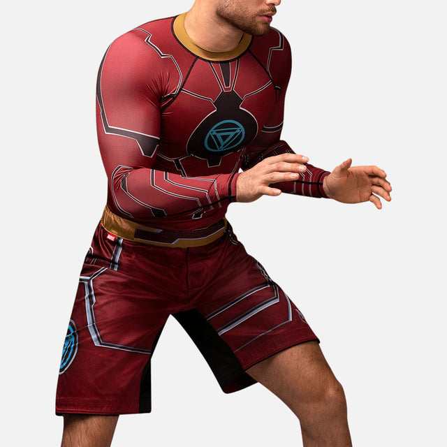 Pantaloncini MMA Marvel Iron Man – Rosso