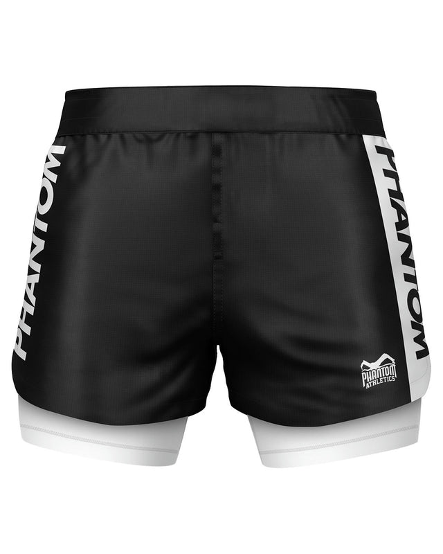 Pantaloncini a compressione Phantom Athletics Fusion-R 2in1 Ranked – Blu
