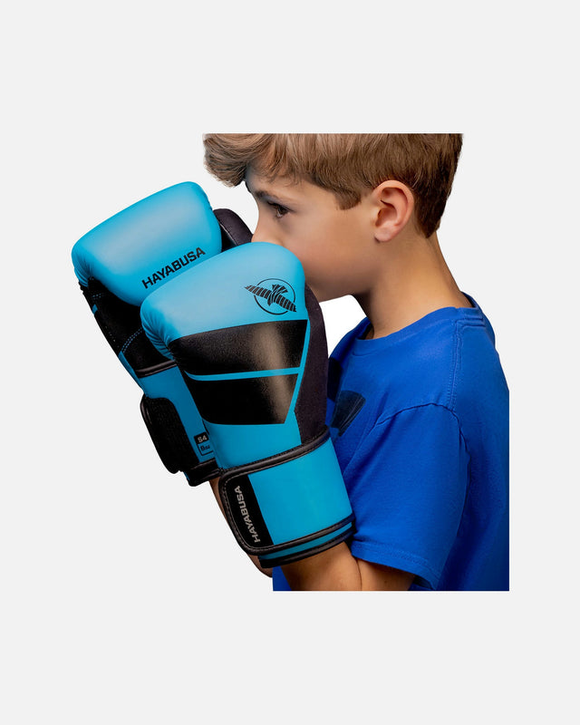Mănuși de box Hayabusa S4 Copii – Cyan