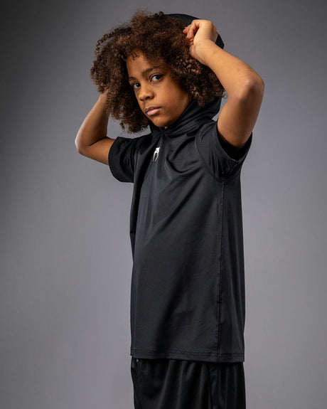 Sudadera sin mangas Venum Elite Niños - Negro