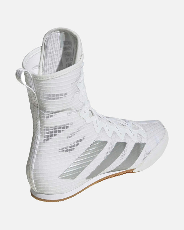 Adidas Boksesko Box Hog 4 – Hvid/Sølv