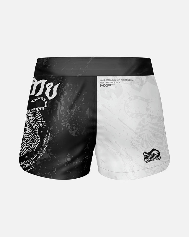 Phantom Athletics Muay Thai shorts Fusion - Sort/Hvid