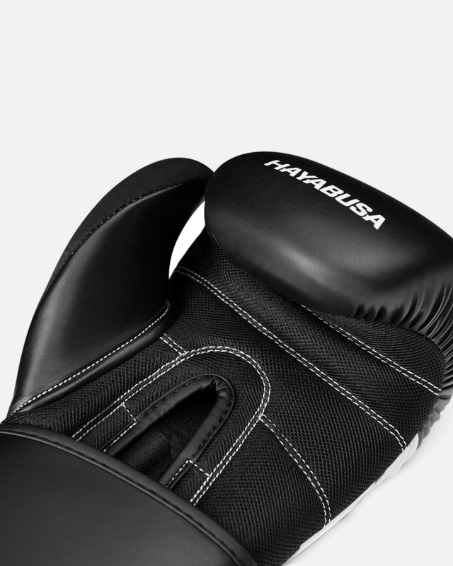 Gants de boxe Hayabusa S4 – Noir/Blanc