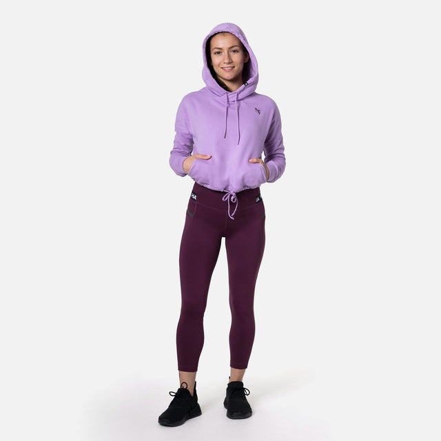 Hayabusa Leggings High Rise 3/4 Dames - Wijn