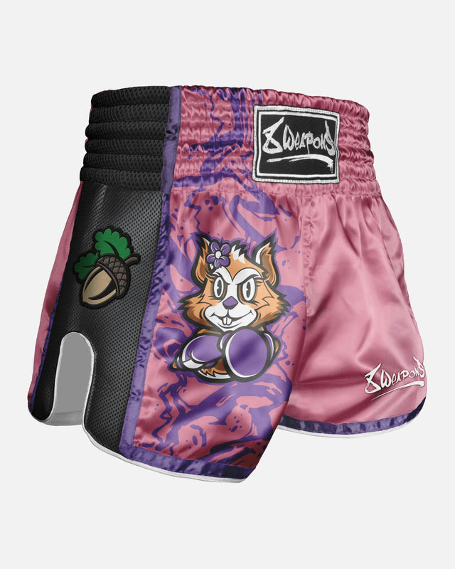8 WEAPONS Muay-Thai-Shorts Jenny – Roze