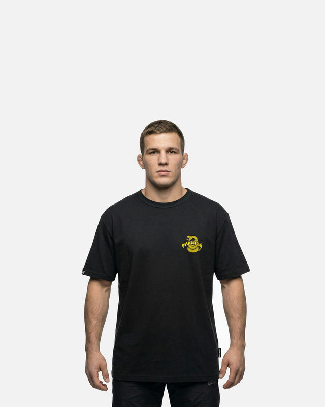 Koszulka Phantom Athletics DON'T TREAD ON ME – Czarna/Żółta