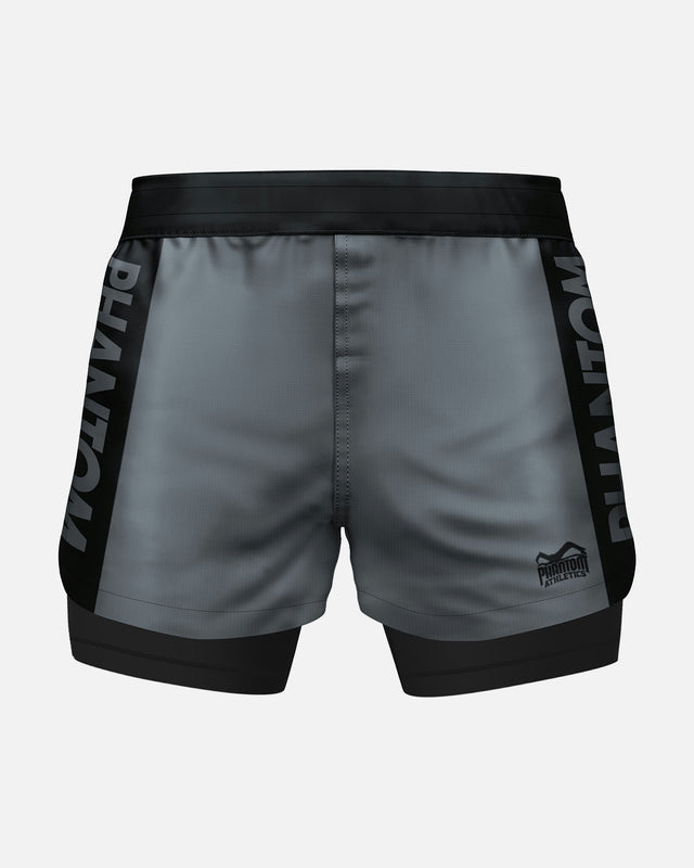 Phantom Athletics Kompressionsshorts Fusion 2in1 Apex – Blå