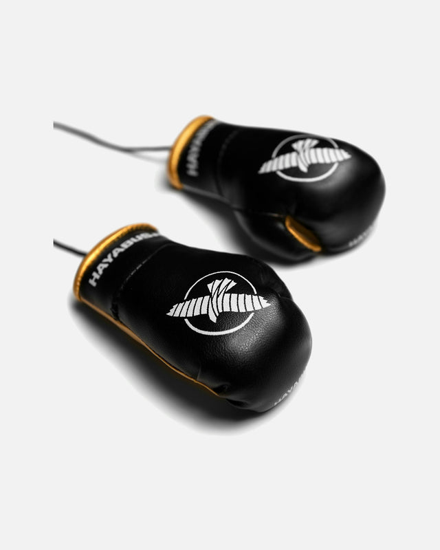 Guantes de boxeo Hayabusa Mini – Negro/Oro