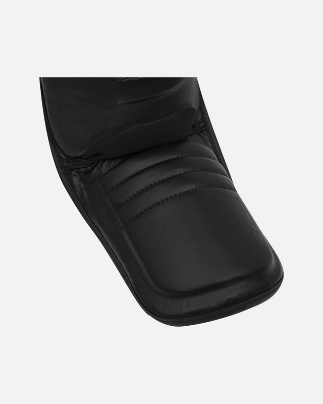 Espinilleras Adidas Speed Thai Shin-n-Step – Negro/Blanco