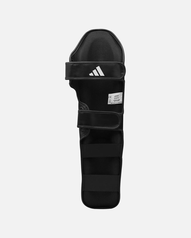 Espinilleras Adidas Speed Thai Shin-n-Step – Negro/Blanco