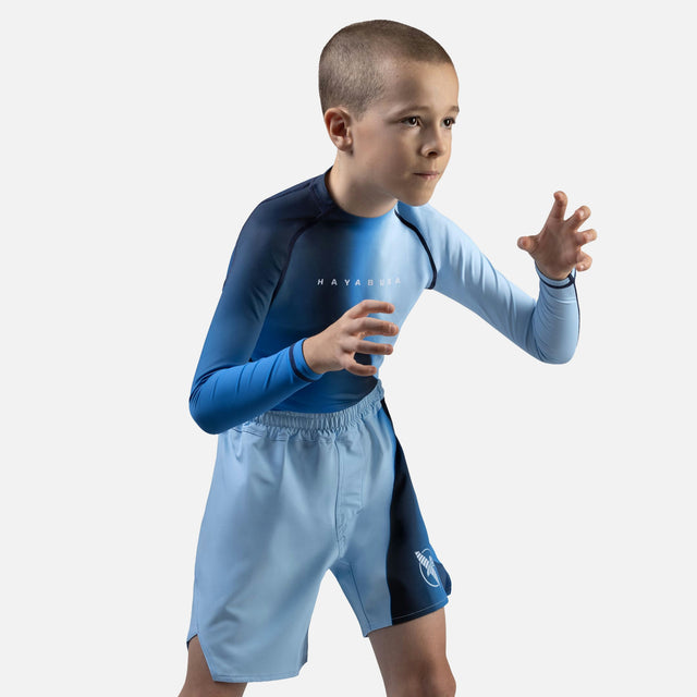 Pantaloncini MMA Hayabusa Apex Nova Bambini - Blu