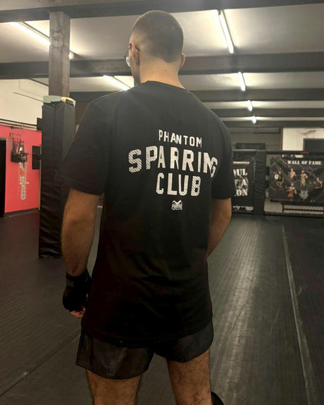 Phantom Athletics T-Shirt Sparring Club Oversize Heavy – Schwarz