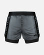 Phantom Athletics Compressie Shorts Fusion 2in1 Apex - Grijs