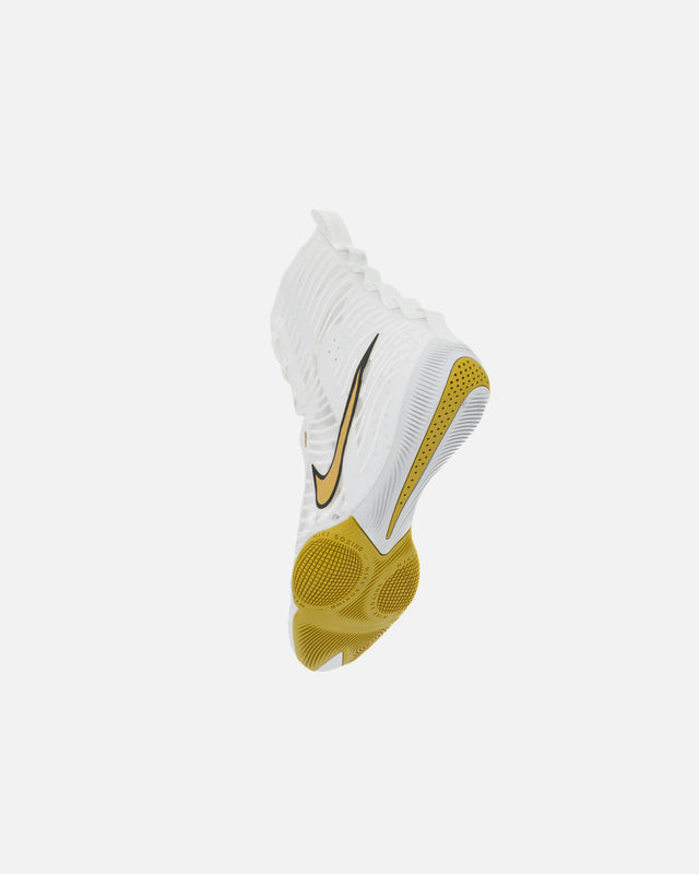Botas de boxeo Nike HyperKO 3 – Blanco/Oro