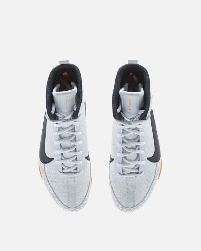 Botas de boxe Nike Machomai 3 SE – Prateado/Laranja